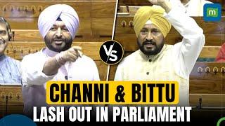 Heated exchange between Congress MP Charanjeet Channi, BJP's Ravneet Bittu over personal remarks