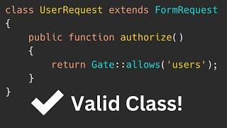 NEW in Laravel 10.9: FormRequest without rules() Method