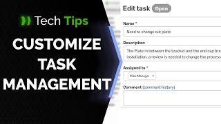 Customizing Task Management in Onshape - Tech Tip