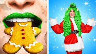 OMG! Amazing Christmas Makeover with Viral Hacks by Double Jam