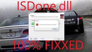 How To Fix ISDone.dll Error During Game Installations For All Big Games[HD]