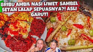 INI SIH SEDEKAH!? 7RB NASI LIWET & SAMBAL SETAN SEPUASNYA!!