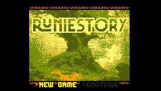 Runiestory (gameboy homebrew Action rpg - gameboy showdown 2023 gamejam)