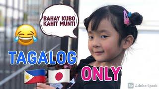 SPEAKING ONLY TAGALOG | japanese daughter | Filipino-Japanese | KB49 |Jpinoy vlogs