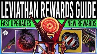 Destiny 2: ULTIMATE Containment Rewards Guide! - FAST Crown Upgrades, Weapons & Leviathan Chest Keys