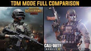 Pubg Mobile VS Call of Duty Mobile Comparison  Which one is best