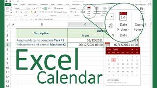 How to install Date Picker Calendar in Excel