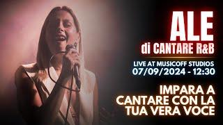 Impara a CANTARE con la TUA VERA Voce - Live con Ale di Cantare R&B