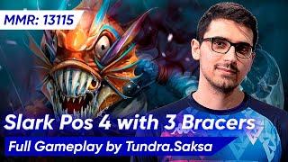 SAKSA SLARK SOFT SUPPORT POS 4 7.37d | Dota 2 Pro Gameplay