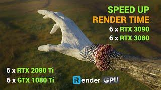 Professional GPU Render Farm | Render with (8 x RTX 3090/4090) Multiple GPUs & CPUs | iRender