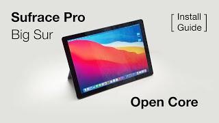 Surface Pro iPad alternative UEFI Big Sur Fix Open Core Hackintosh Mac OS Tablet 2021 better then M1