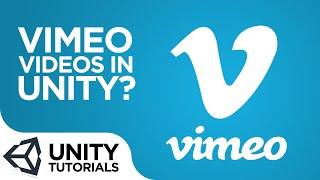 How to Stream Vimeo Videos in Unity! [Intermediate Unity3D 2019 Tutorial]