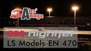 H0 Modellbahn - LS Models 97021 Nightjet 470