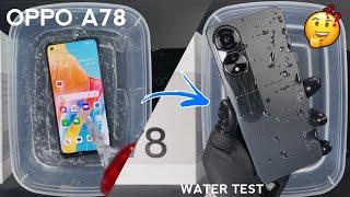 Oppo A78 Water Test | iP54 Water Resistant Test Of Oppo A78