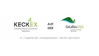 KECKEX auf der GaLaBau 2022