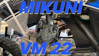 Карб Mikuni VM 22 на питбайк Racer crf 125 / 140cc