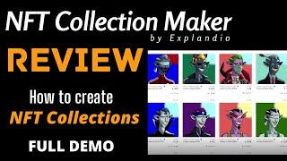 NFT collection maker Review | Full Demo + Free Bonus | How to create NFT collection?