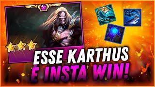 O KARTHUS 3 ESTRELAS ME DEU A VIRADA DO JOGO! | Teamfight Tactics Set 10