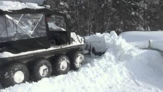 Argo-750 EFI Avenger Plowing ... Part 2