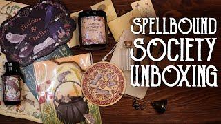 Open a Witchy Subscription Box With Me - Spellbound Society - Magical Crafting