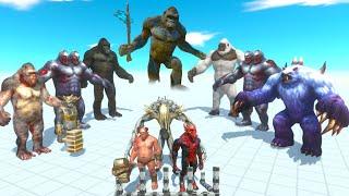 MUTANT PRIMATES RELEASE INFERNALS MAZELING - Animal Revolt Battle Simulator