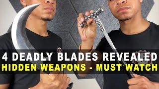 Hidden Blade Cane & Survival Knife Revealed | Must Watch 