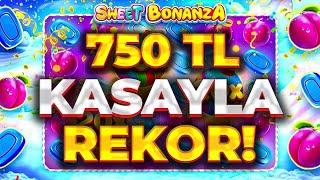 SWEET BONANZA KÜÇÜK KASA | 750 TL KASAYLA REKOR ÖDEME SLOT OYUNLARI TAKTİK VURGUN 