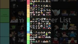 UPDATE 11.7.5 TIER LIST - Roblox Anime Adventures