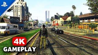 Grand Theft Auto V (GTA 5 PS5) Next-Gen Free Roam Gameplay (4K 60FPS HDR + Ray Tracing)