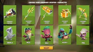 Choose Your Legendary Weapon + Character | Zooba #zooba #gameplay