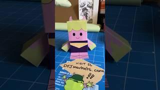 FREE bobble paper craft activity  #papercraft #artandcraft