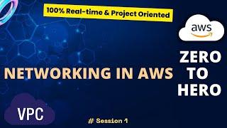 Networking In AWS Cloud| AWS VPC| Cloud Computing | DevOps with AWS Realtime Training | Session1