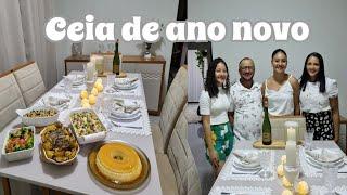 CEIA de ano novo/ receitas SIMPLES e fáceis/ LOMBO assado/ MACARRÃO de forno/ pudim/ MESA posta 