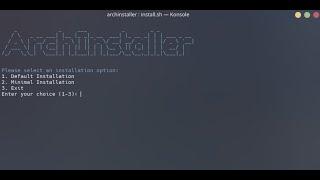 Arch Linux Installation Script | Automate Your Arch Setup