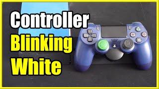 PS4 Controller Won't Connect & Flashing White Light (Best Tutorial)