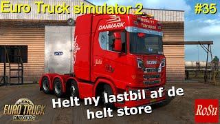 Helt ny lastbil af de helt store Euro Truck Simulator 2 let's play #35