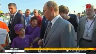 Мальчик озадачил Путина вопросом о курсе доллара ZAMAN 02.09.15