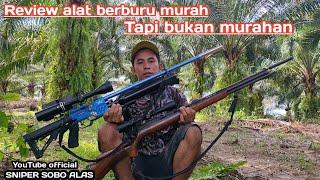 Review alat berburu, predator taktikal/gejlug sanaji/mimis GR 12//SNIPER SOBO ALAS