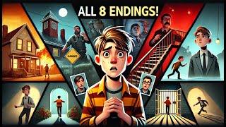  All 8 Endings in SchoolBoy Runaway! (Secret Ending Revealed!)