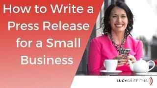 How to Write a Press Release for a Small Business