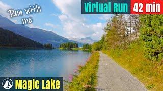 Fairytale Lakeshore  Switzerland Wonderland | Virtual Run #104