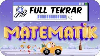 4. Sınıf Matematik 1. Dönem Full Tekrar  #2023