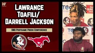 Lawrance Toafili, Darrell Jackson SMU Postgame Interview | FSU Football | Warchant #FSU