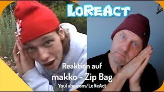 In der Badewanne - makko - "Zip Bag" Reaktion | LoReAct Reaction | deutschrap |