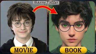 HARRY POTTER Characters Movie vs Book|According To Harry Potter Book Descriptions