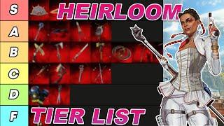 RANKING ALL HEIRLOOMS In Apex Legends Season 19 (Tier List)