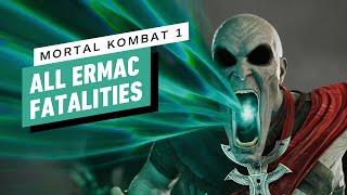 Mortal Kombat 1 - Ermac Fatalities and Fatal Blow