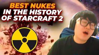 TOP 10 BEST NUKES IN THE HISTORY of StarCraft 2 esports