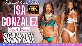 Watch Isa Gonzalez's Beautiful Slow Motion Runway Walk for Beach Bunny Swim - Miami Swim Week 2023