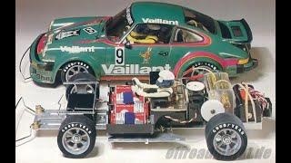 Tamiya 1st Ever R/C  Restoration: Porsche 934 Part 4 : More Parts Cleaning